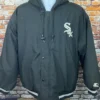 90s Vintage Chicago Black White Sox Starter Jacket