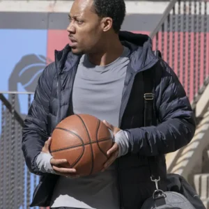 Abbott Elementary S04 Tyler James Williams Black Puffer Jacket