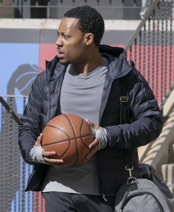 Abbott Elementary S04 Tyler James Williams Black Puffer Jacket