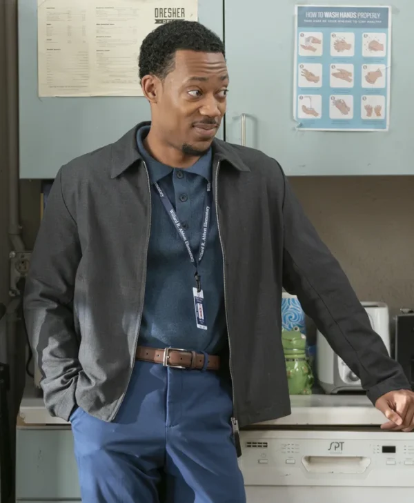 Abbott Elementary S04 Tyler James Williams Grey Jacket