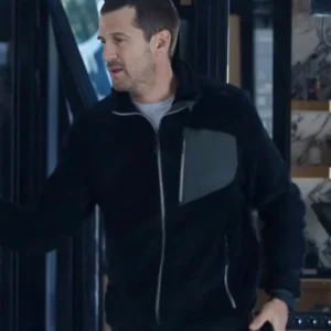 Ad Vitam Guillaume Canet Black Zipper Jacket