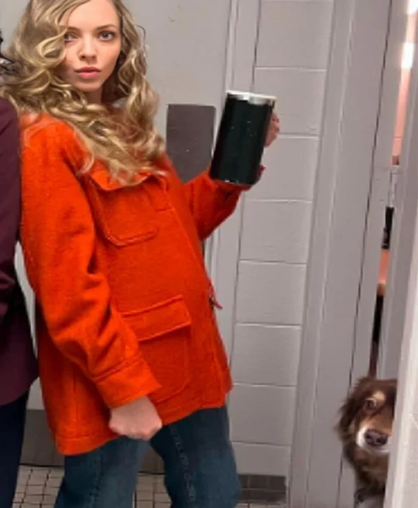 Amanda Seyfried Seven Veils Red Wool Jacket
