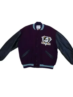 Anaheim Ducks Vintage Varsity Jacket