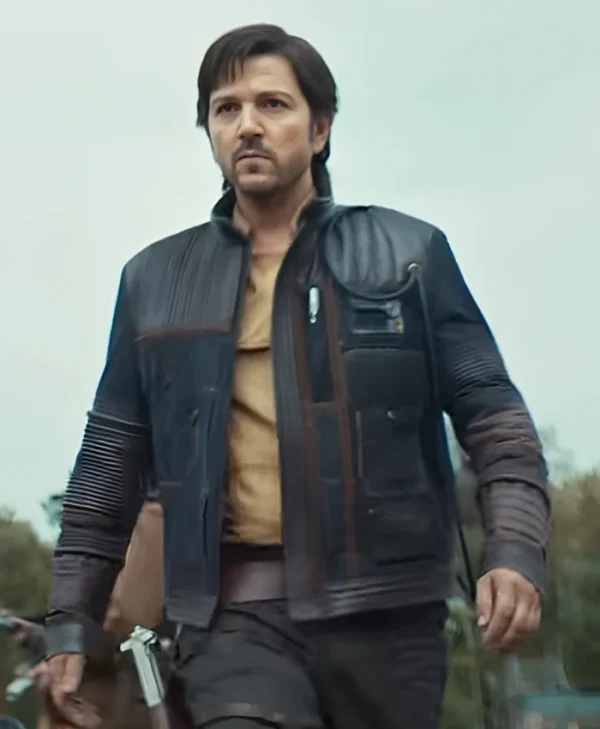 Andor S02 Diego Luna Leather Jacket