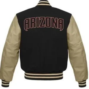 Arizona Diamondbacks Wool Full Snap Varsity Jacket 1
