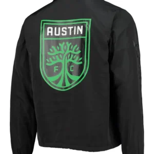 Austin Black Full Snap Bomber Jacket 1