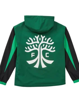 Austin FC Green Anorak Pullover Jacket Sale