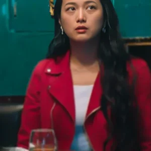 Ayaka One Night in Tokyo Suede Leather Jacket