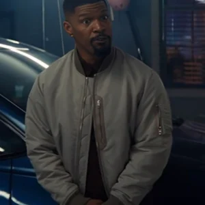 Back in Action Jamie Foxx Grey Jacket