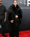 Bianca Censori Grammy Fur Robe