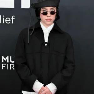 Billie Eilish Grammy Awards 2025 Black Jacket