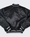 Black Bomber Spurs Vintage Jacket Back