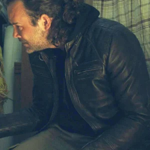 Black Zone Matthew Schmidli Black Leather Jacket