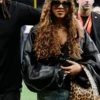 Blue Ivy Super Bowl LIX Halftime Show 2025 Leather Jacket