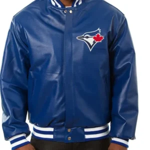 Blue Jays Leather Jacket