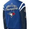 Blue Jays Starter Royal Navy Varsity Jacket