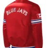 Blue Jays Starter Slider Red Varsity Jacket