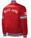 Blue Jays Starter Slider Red Varsity Jacket