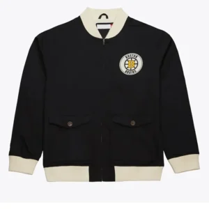 Boston Bruins Black Twill Varsity Jacket