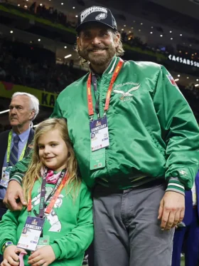 Bradley Cooper Super Bowl LIX Jacket