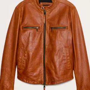 Brett Dalton Found S02 Brown Leather Jacket For Sale