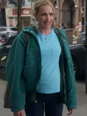 Brianne Howey Kinda Pregnant Hooded Jacket 1