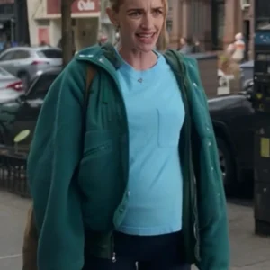 Brianne Howey Kinda Pregnant Hooded Jacket 1