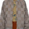 Brilliant Minds Aury Krebs Checkered Jacket For Sale