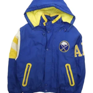 Buffalo Sabres Vintage Blue Hooded Jacket