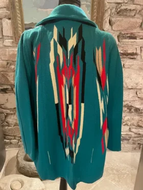 Buy Beautiful 1950s Ganscraft Swing Vintage Chimayo Blanket Jacket Sale