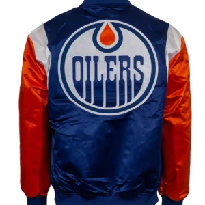 Buy-Edmonton-Oilers-Satin-Bomber-Jacket-Back