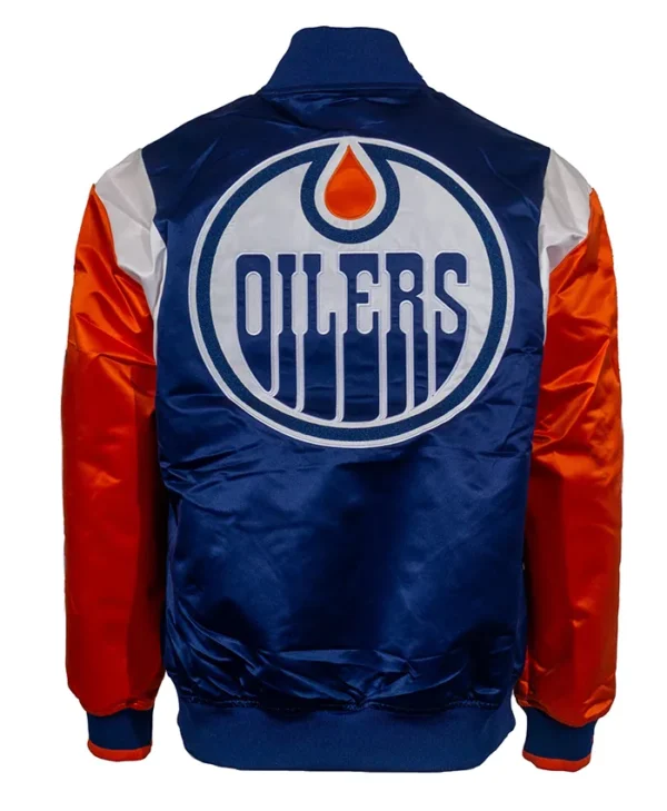 Buy-Edmonton-Oilers-Satin-Bomber-Jacket-Back
