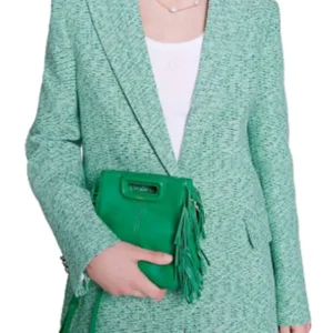 Buy Gemma The Neighborhood S07 Green Blazer