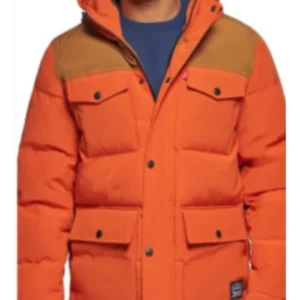 Buy Ghosts US Jay Orange Parka Coat