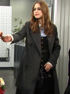 Buy Hayley Erin The Young And The Restless Grey Coat