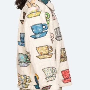 Buy JoAnna Garcia Sweet Magnolias Swisher Tea Cups Print Jacket