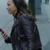 Buy Lacey Chabert An Unexpected Valentine Biker Leather Jacket