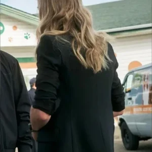 Buy Melissa Roxburgh The Hunting Party Black Blazer