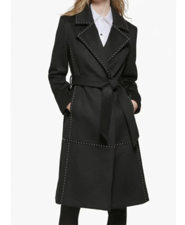 Buy Sharon Newman The Young And The Restless Wool Coat