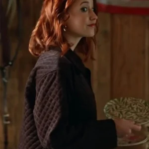 Buy The Wish Swap Emily Tennant Brown Quilted Jacket