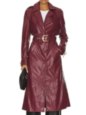 Buy The Young And The Restless Hayley Erin Burgundy Coat