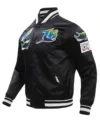 CLASSIC MENS RIB SATIN TAMPA devil rays jacket Side