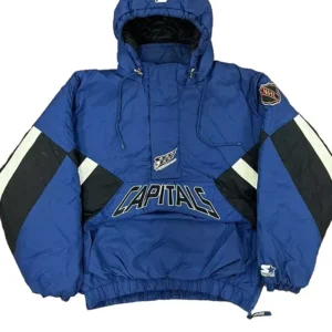 Capitals Starter Vintage Hooded Jacket