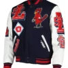 Cardinals Letterman Wool Varsity Jacket