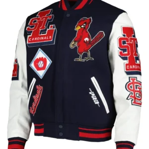 Cardinals Letterman Wool Varsity Jacket