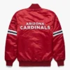 Cardinals Starter Red Bomber Vintage Jacket Back