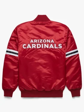 Cardinals Starter Red Bomber Vintage Jacket Back