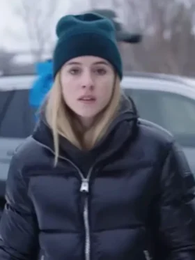 Carla Sehn The Are Murders Black Puffer Jacket For Sale