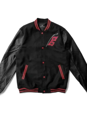 Carolina Hurricanes Black Wool Varsity Jacket