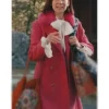 Carrie Preston Elsbeth S02 Pink Coat For Sale